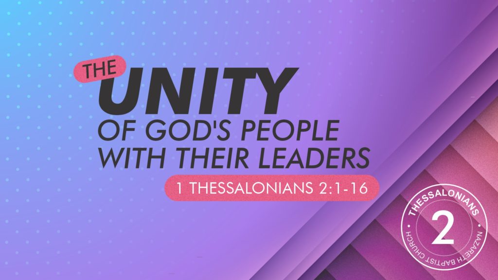 The Unity of God’s People with Their Leaders